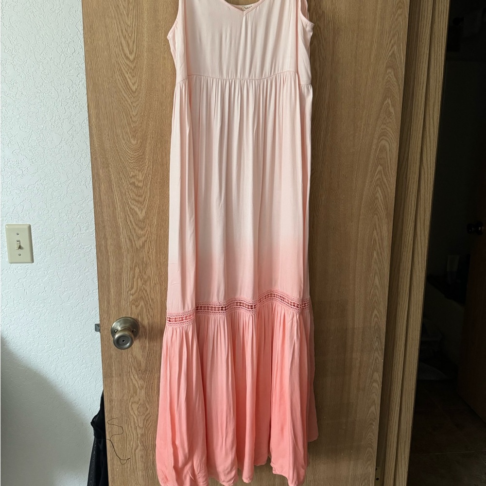 Hem and Thread Pink ombré sundress